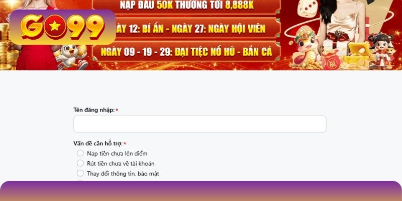 Tổng hợp 3 kênh liên hệ GO99 hiện có